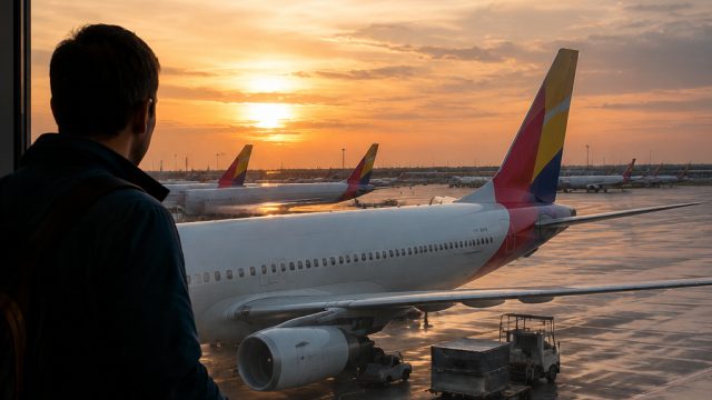 Asiana Airlines to Depart Star